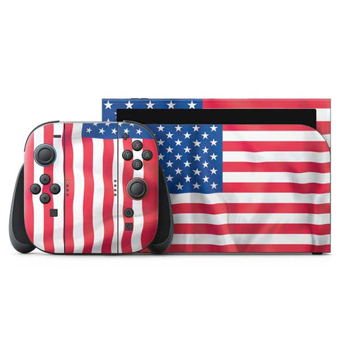 USA Flag Nintendo Switch 2 (2025) with Joy-Con Skin